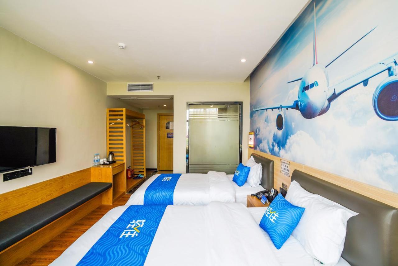 Felice Hotel-Guangzhou Baiyun International Airport Renhe Metro Station Branch Bagian luar foto